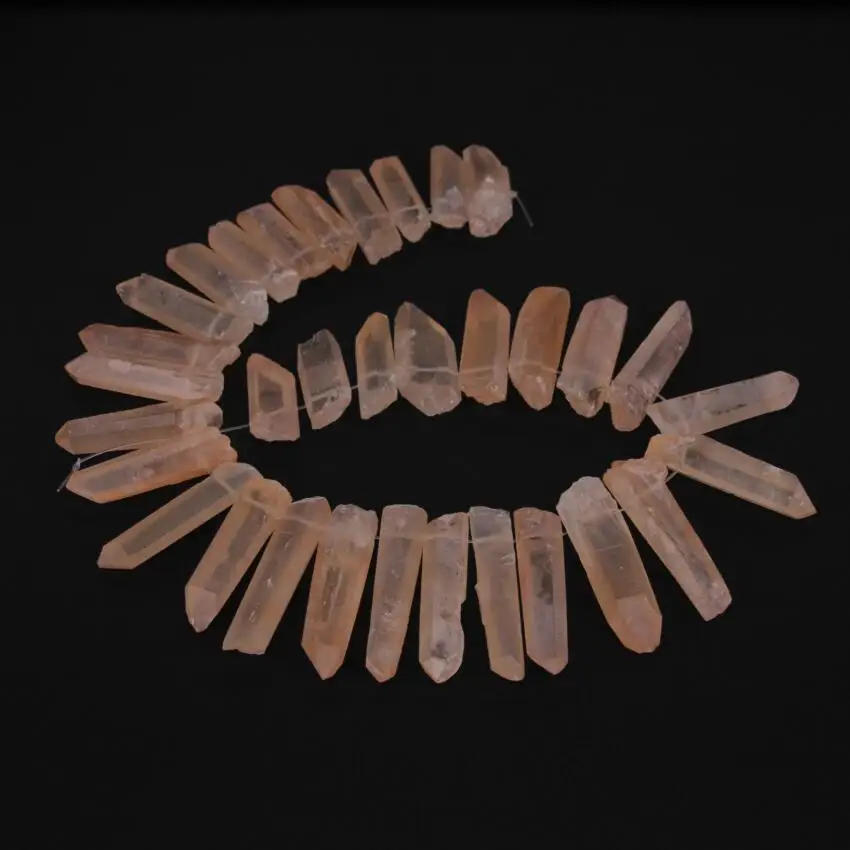 Качество класса АА Розовые Палочки розовые кварцевые бриолеты ювелирные изделия