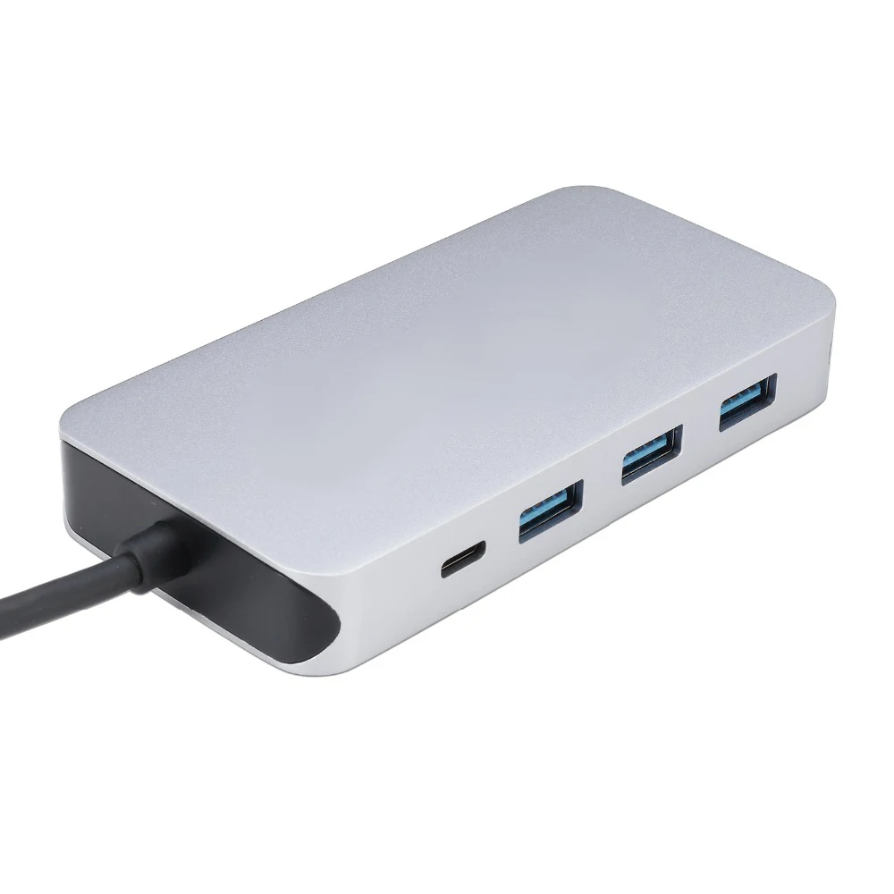Док-станция USB Type-c Thunderbolt 3 HDMI 4K RJ45 USB-C x 4 многопортовый для Macbook Pro | Электроника