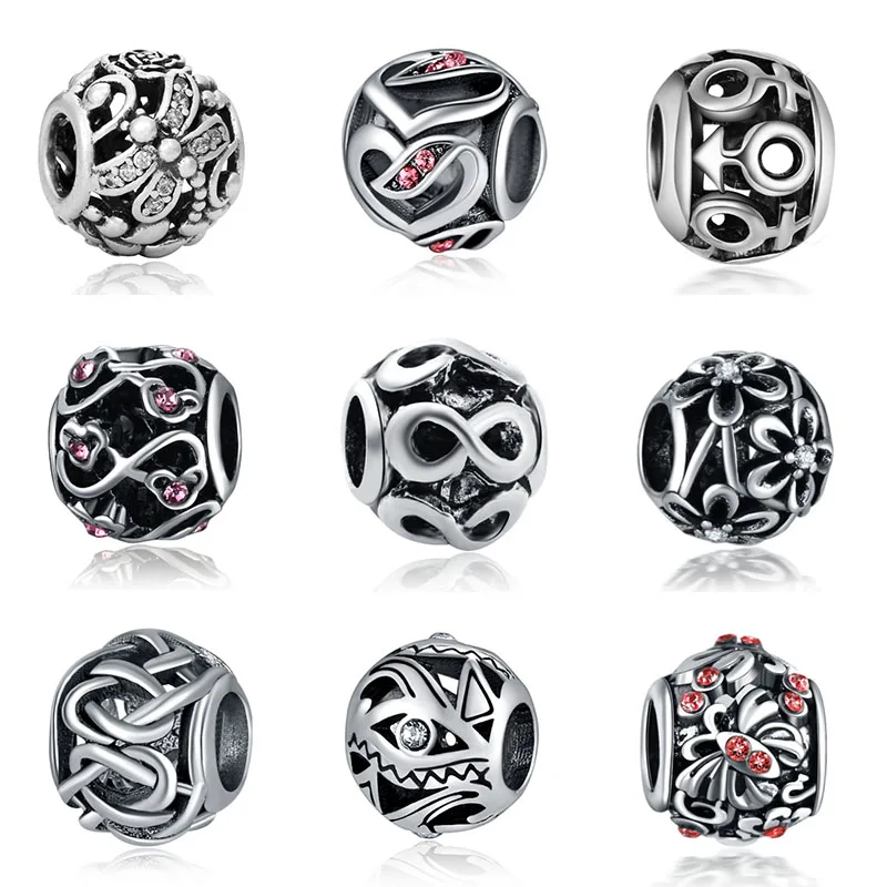 Подходящие Pandora бисер Стрекоза ювелирные изделия Bijoux Bracciale bisматia французские