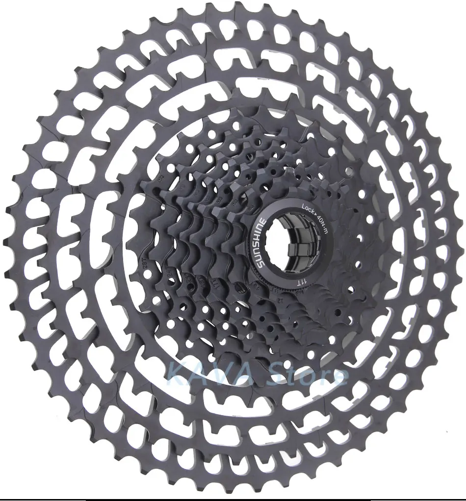 SUNSHINE горный велосипед 12 скоростей кассета 11-50 T Сверхлегкий 399 г CNC колесо MTB части велосипеда для XTR GX NX
