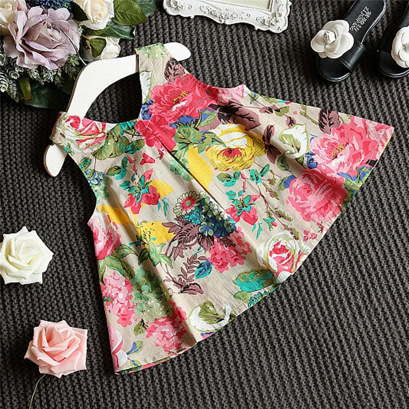 2017 г. подарок Лидер продаж комплект одежды из 2 предметов для маленьких девочек