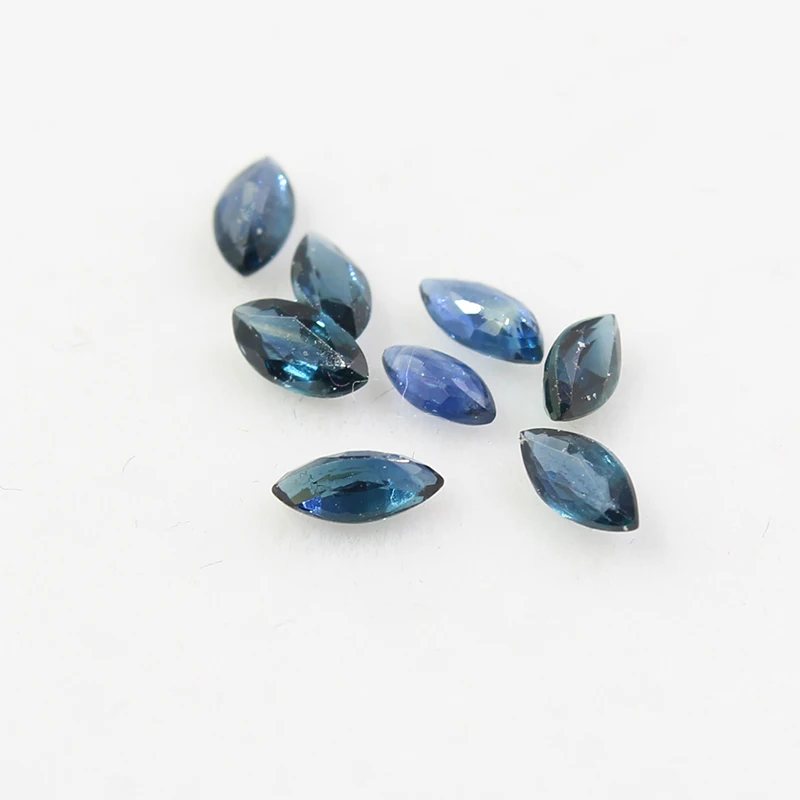 Натуральный сапфировый камень для кольца 2 5 м * мм|gemstone loose|gemstone cuttinggemstones sapphire |
