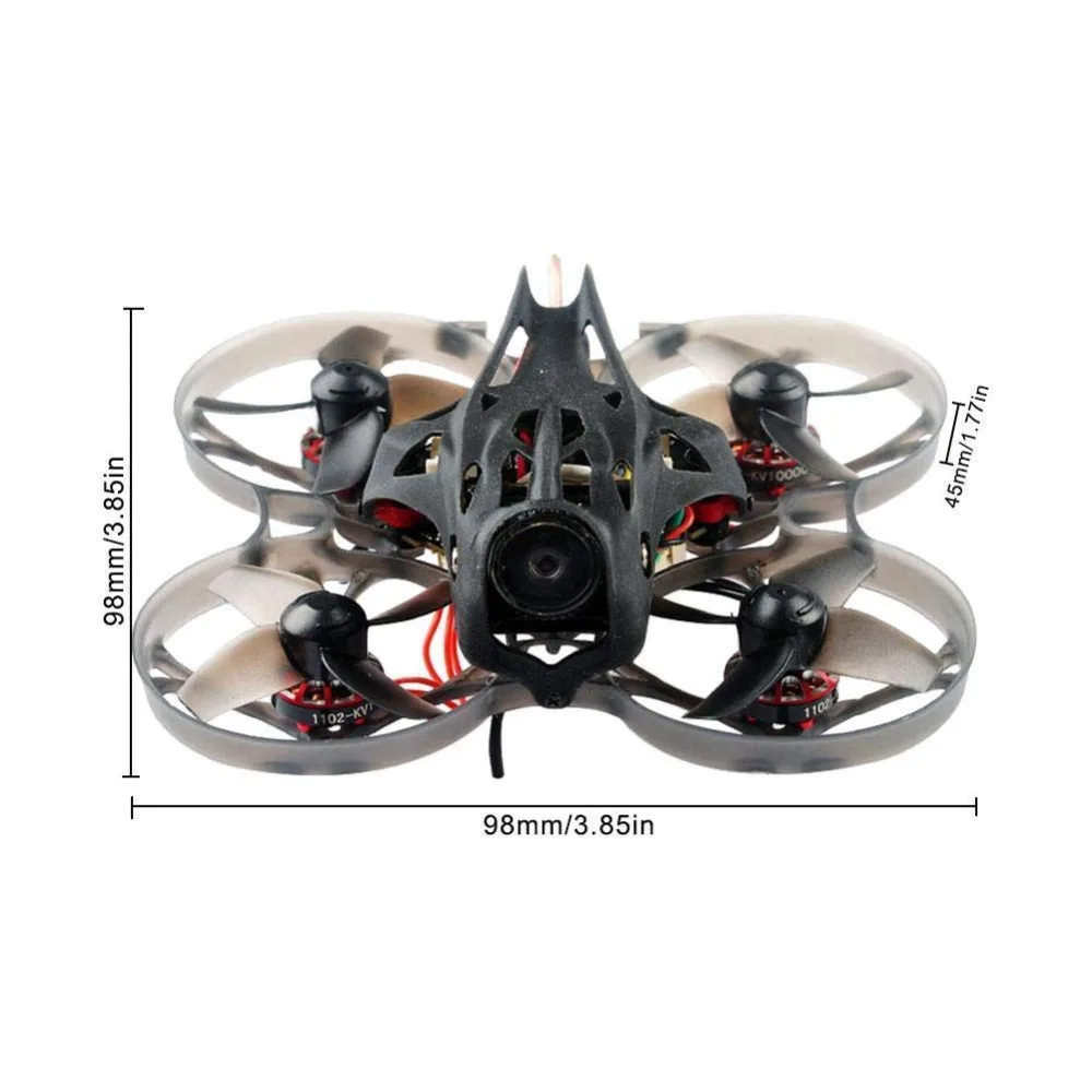Happymodel Mobula7 HD 75 мм FPV мини-Дрон с камерой CADDX Turtle V2 3S 11 4 в 300 мАч 30C/60C аккумулятор