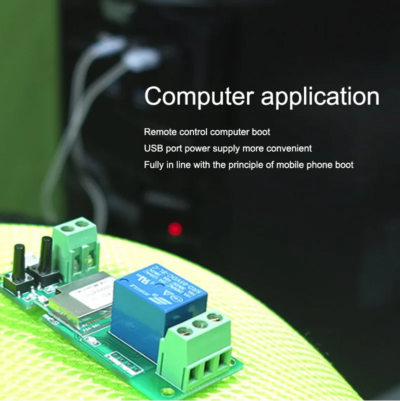 Sonoff wifi переключатель беспроводной релейный модуль умный дом автоматизация для доступа к компьютеру dc5V/12 v~ 32v инчинг/самоблокирующийся IOS Android