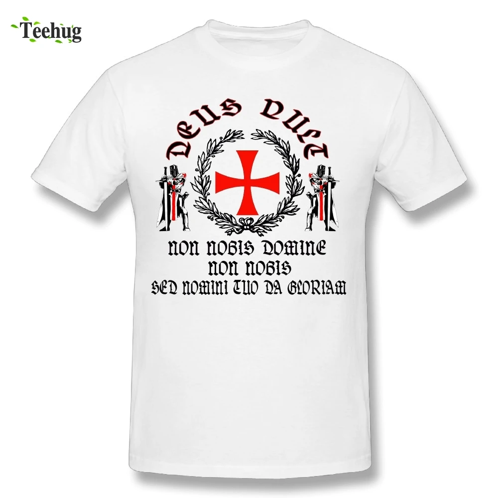 

Graphic Boy Knights Templar Quality Print T-Shirt Brand Man Custom O-neck Tees