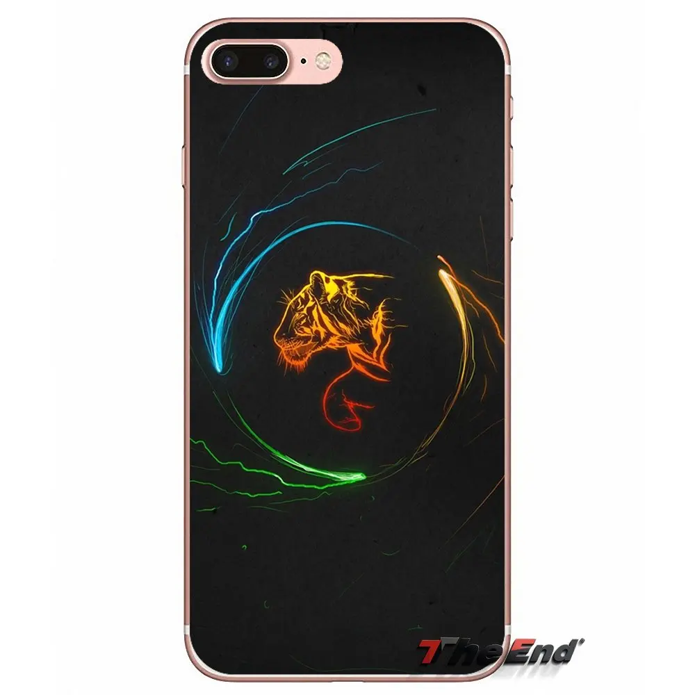 Для iPhone X 4 4S 5 5S 5C SE 6 6S 7 8 Plus Samsung Galaxy J1 J3 J5 J7 A3 A5 2016 2017 Tiger Army Art Силиконовые чехлы для