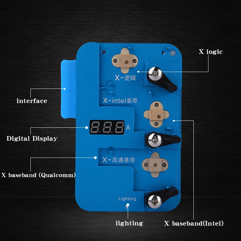 JC Pro1000S логика Baseband EEPROM IC Чтение Запись программист ремонт инструмента для iPhone X ремонт материнской платы