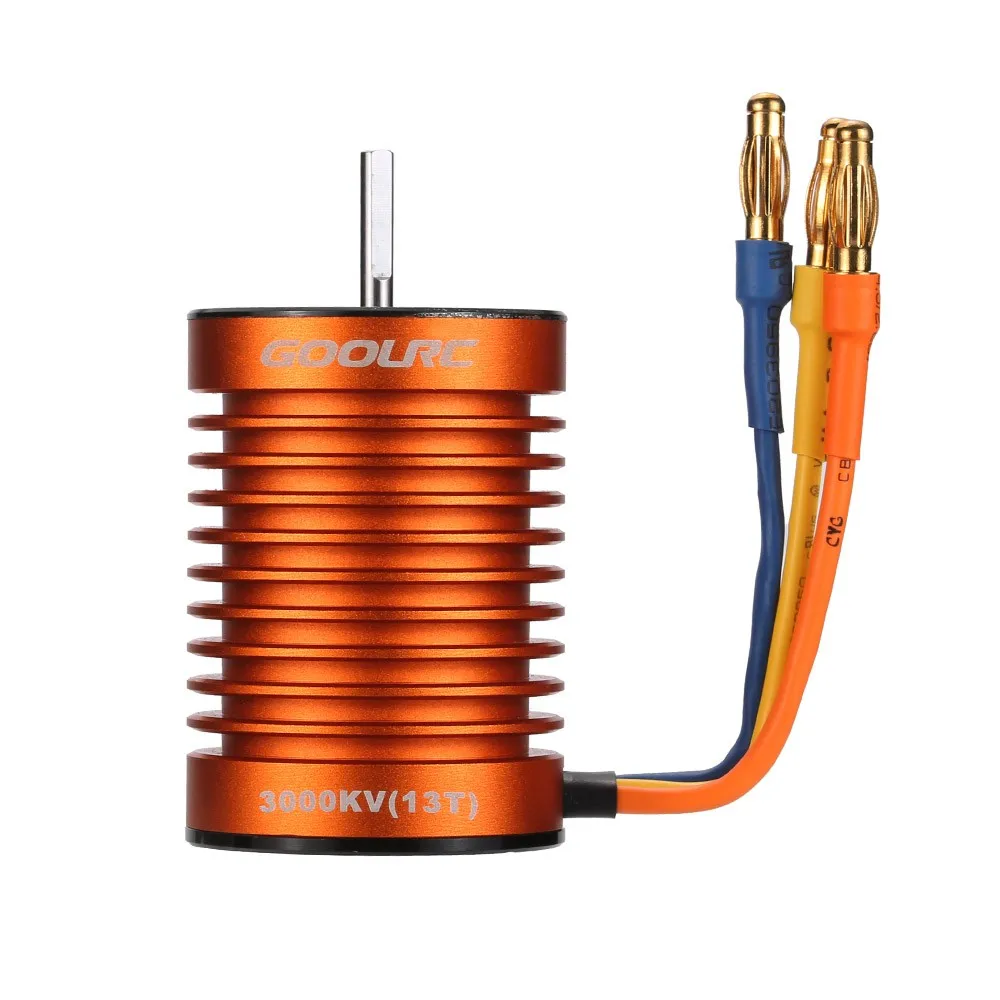 GoolRC обновление водонепроницаемый F540 3000KV бесщеточный двигатель с 45A ESC Combo Set для 1/10