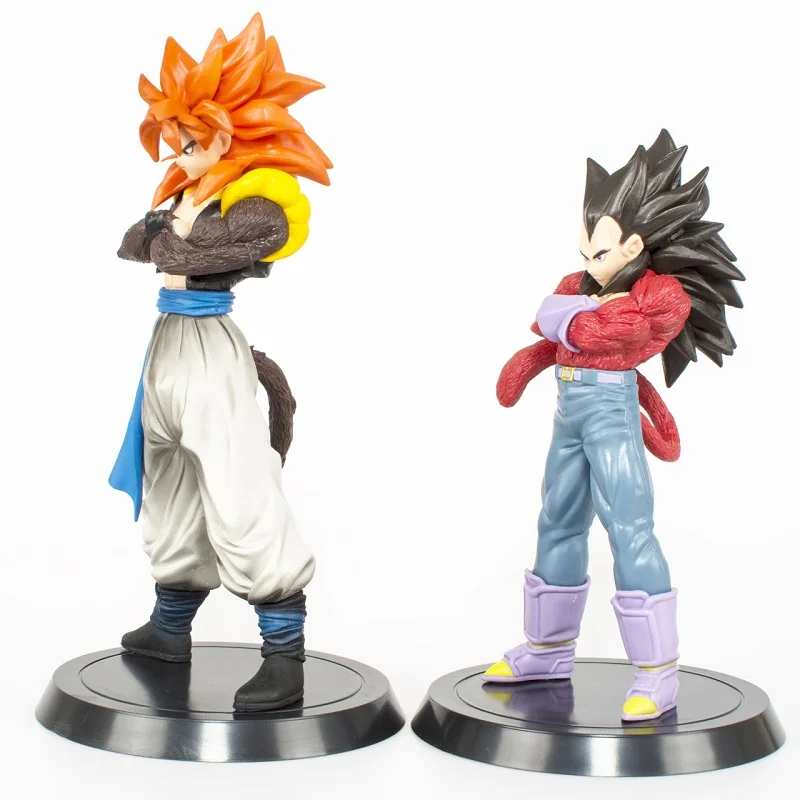 18-21 см Super Saiyan 4 Son Goku Vegeta Gogeta Аниме Фигурки игрушки Dragon Ball Z GT Коллекция Модель Brinqudoes