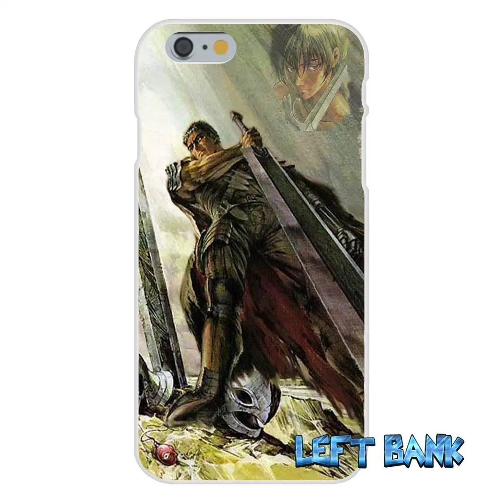 Для Samsung Galaxy A3 A5 A7 J1 J2 J3 J5 J7 2016 2017 японский Anime BERSERK Мягкий Силиконовый ТПУ