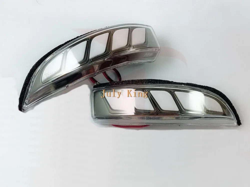Светодиодный чехол с зеркалом заднего вида для Toyota Corolla Fielder Porte premium Auaq Spade и т. д., DRL+ Streamer поворотники+ наземная лампа
