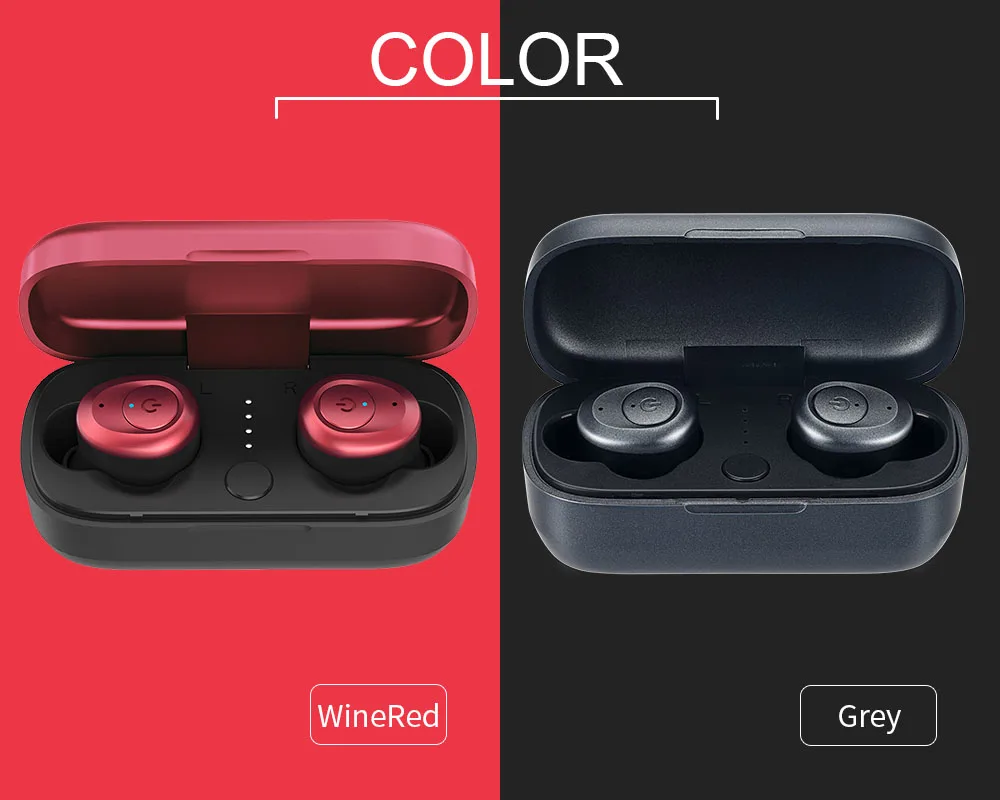 IPUDIS iT01 Bluetooth наушники V5.0 беспроводные TWS мини стерео наушники HiFi гарнитура с зарядным устройством HD микрофон