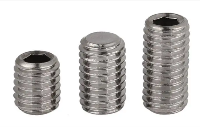 Винты с внутренней шестигранной плоской головкой из нержавеющей стали М12 2