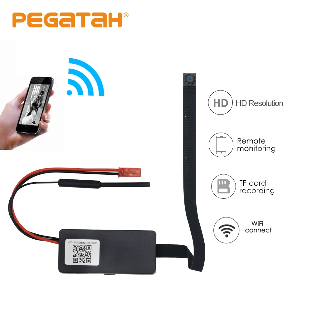 HD1080P DIY Мини Wifi Беспроводная камера wifi видео запись звука дистанционное
