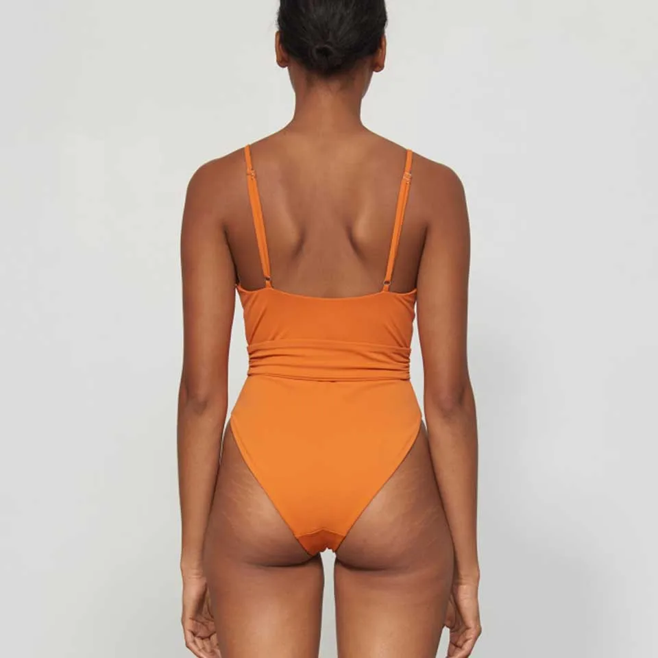 KayVis 2019 Новый Для женщин Одна деталь купальник женский Ретро Сексуальные