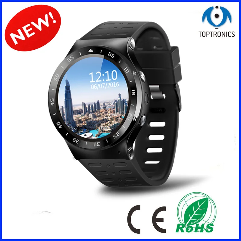 Самый уникальный дизайн круглые Смарт часы с android 5 1 3G WIFI GPS 512MB RAM 4G/8GB ROM Поддержка
