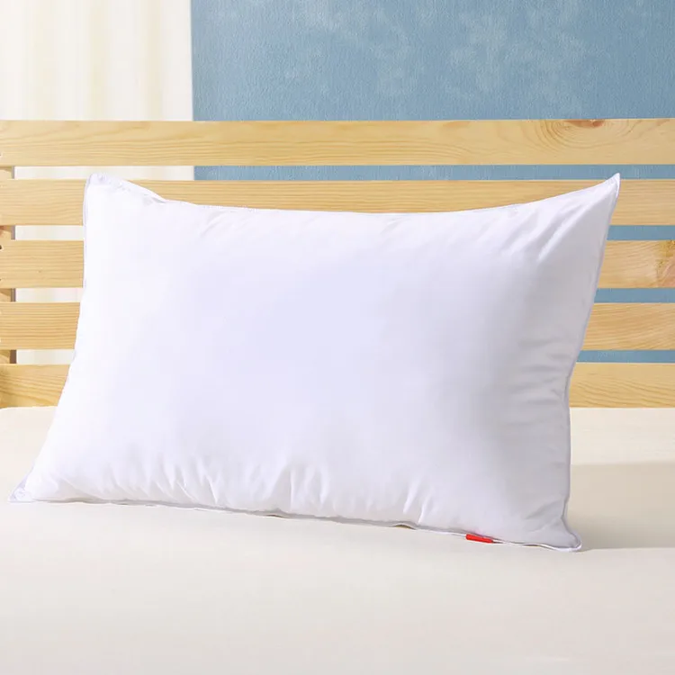 

Firm type 90% white goose down pillow king 20*36 inches white filled 45 oz Fill power 800+ white goose down free shipping