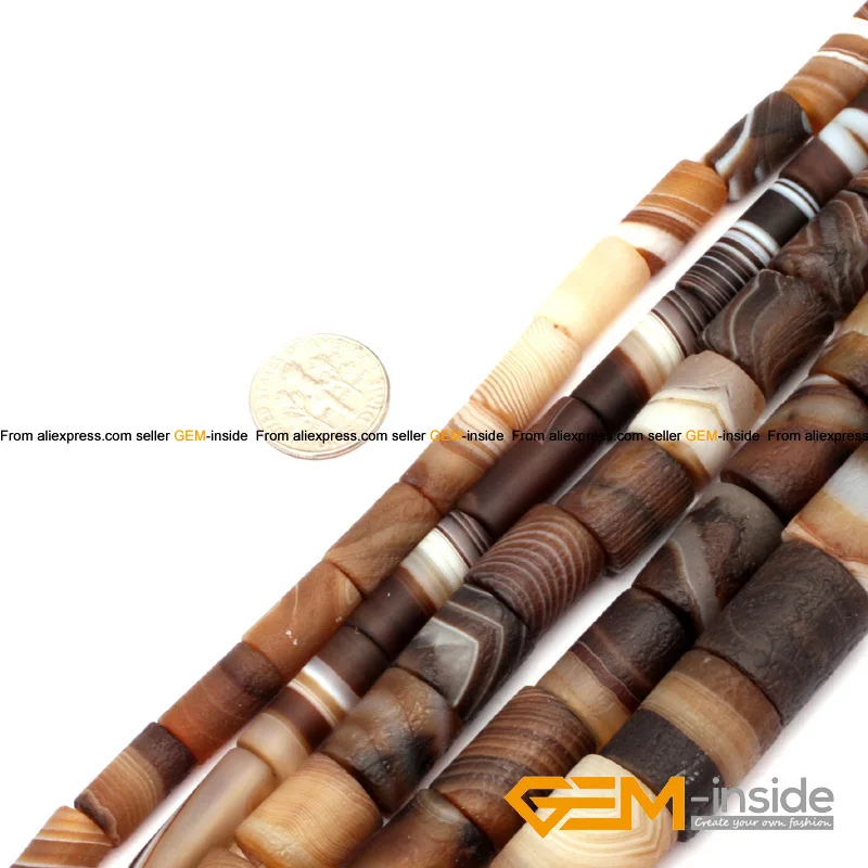 Матовый натуральный ботсванный Агат бисер для самостоятельного изготовления