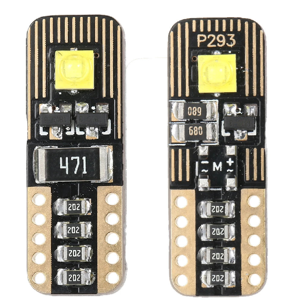 

New T10 Super Bright Auto Lamp Bulb Car Width Lamp Plate Dashboard License Parking Light Bulb 12V Chipset LED Bulbs for Car