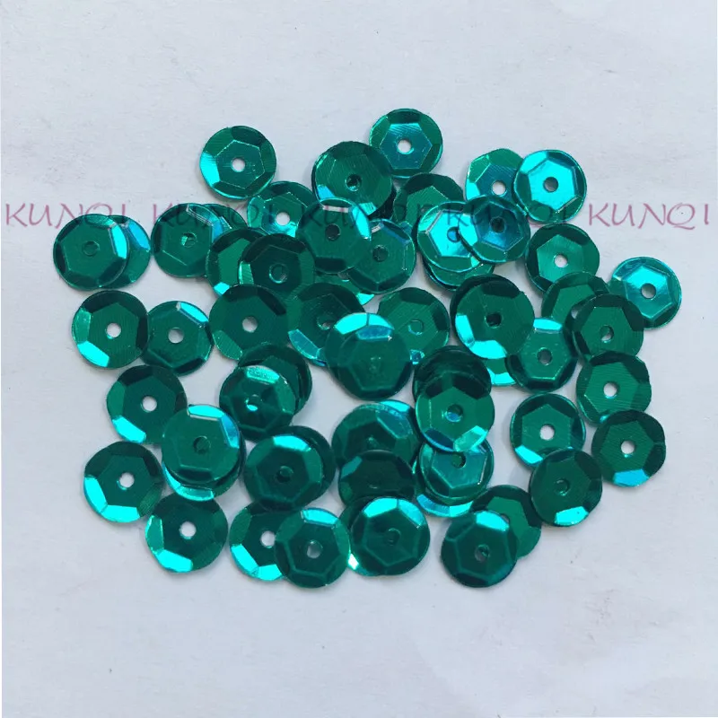 New!! 6mm Cup Round Lake Blue Loose Sequins Paillette Sewing Wedding Craft Women Kids DIY Garment Accessory SCZ161 | Дом и сад