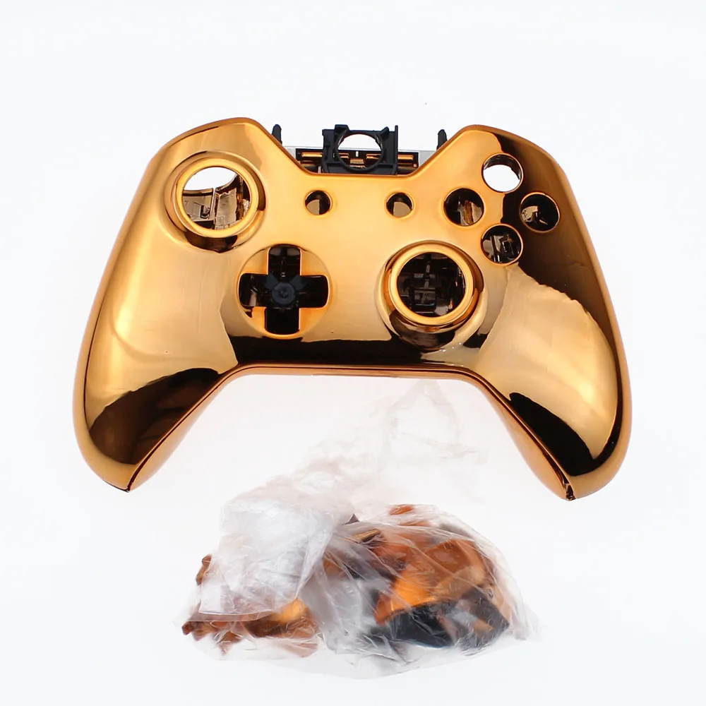 Для Xbox Один Bluetooth геймпад металлизированные полный Корпус Оболочка Чехол