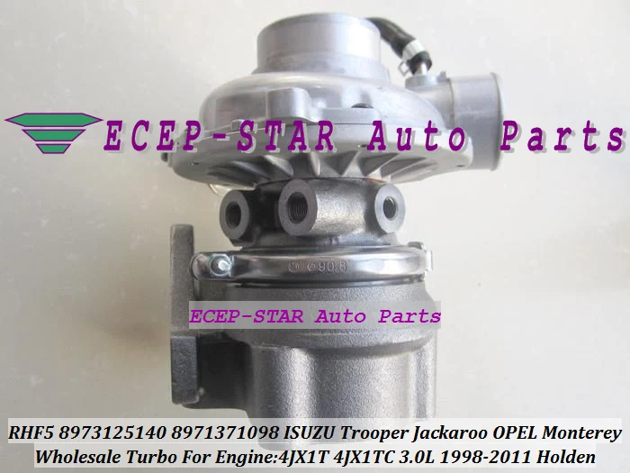 Бесплатная доставка RHF5 8973125140 VIDS Турбокомпрессор Для ISUZU Trooper 1999 04 для HOLDEN Jackaroo
