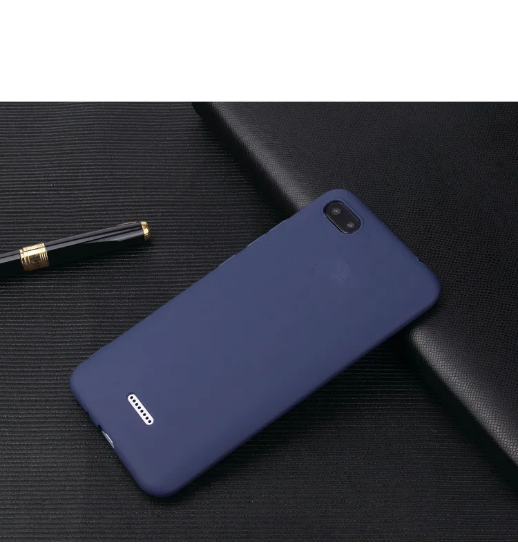 Чехол для Xiaomi Redmi 6a роскошный тонкий мягкий силиконовый чехол прозрачный из ТПУ