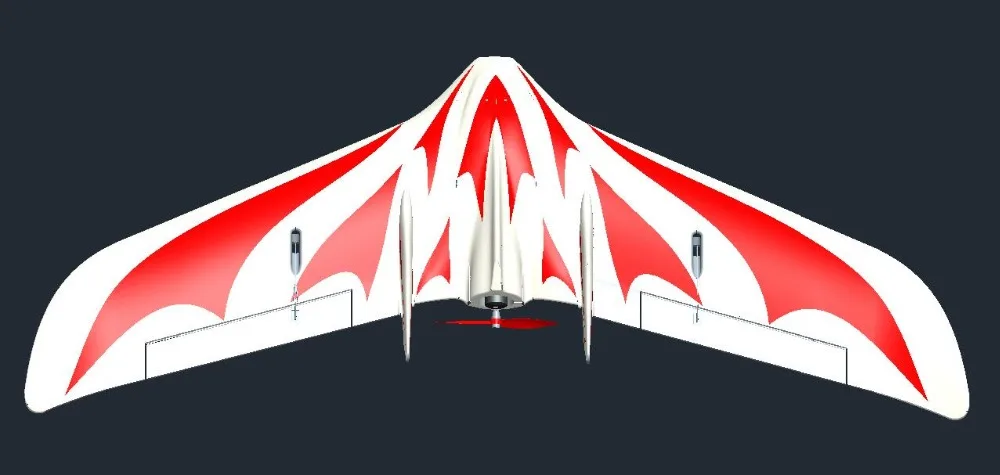 Горячая RC самолет FLYWING C1 Chaser 1200 мм размах крыльев EPO летающее крыло FPV Самолет RC самолет комплект или PNP Набор