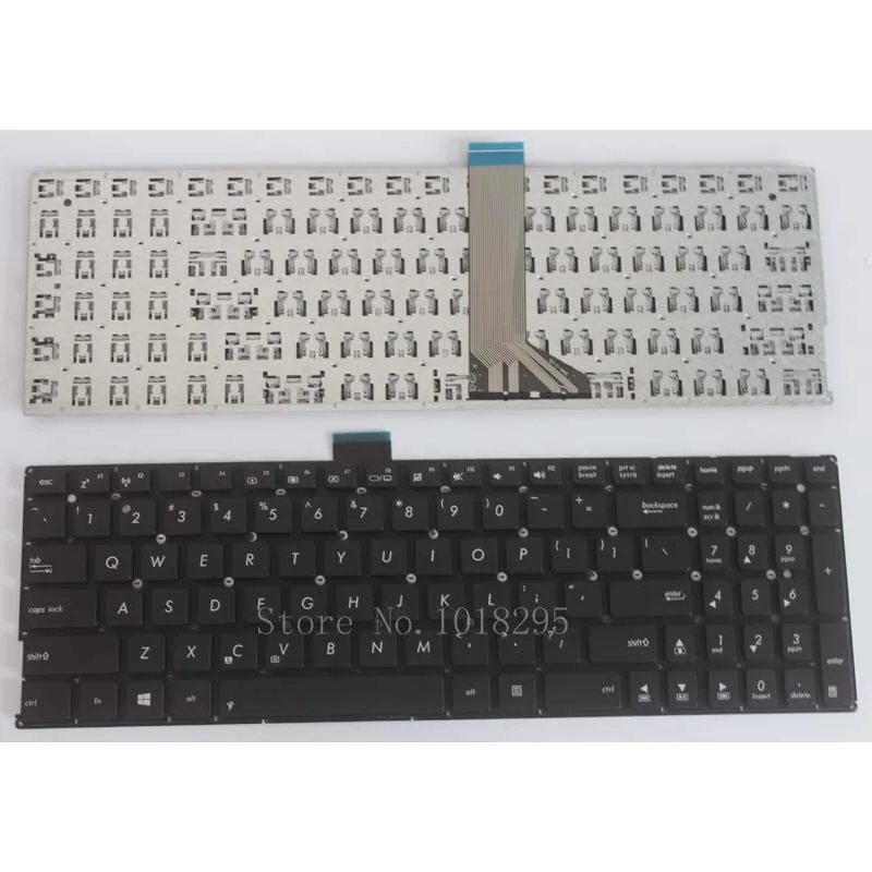 Новый для ASUS X551C X551M X551MAV F551 F551C F551CA F551M F551MA F551MAV R512 R512CA R512MA R512MAV Black US клавиатура