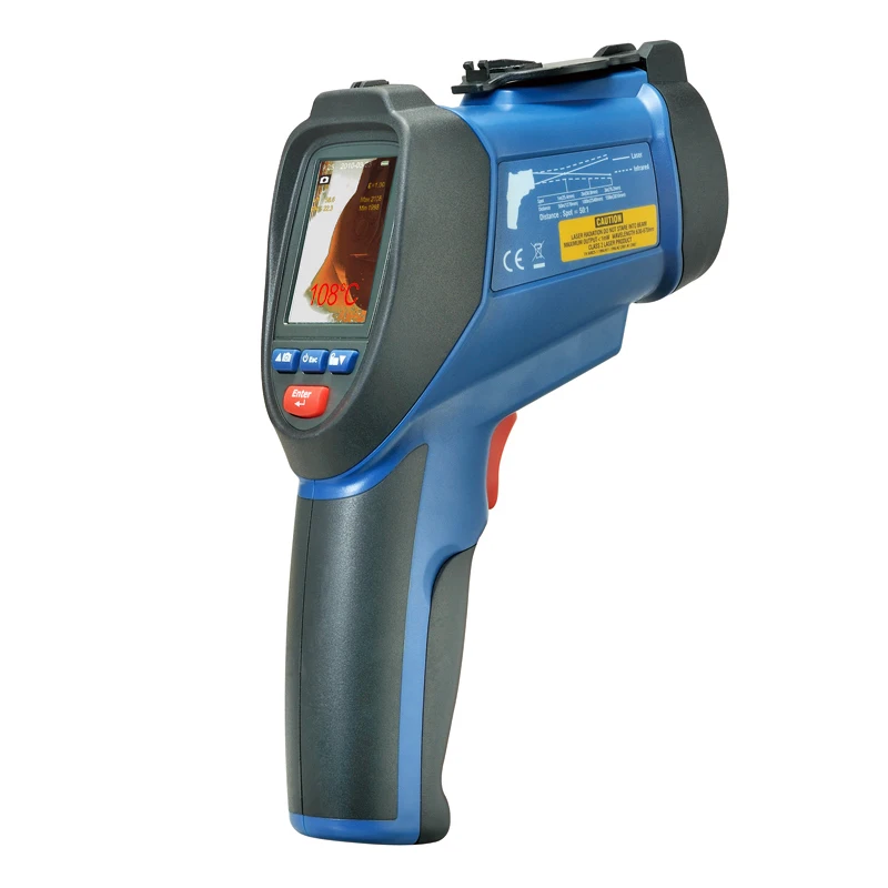 

infrared thermometer video Can camera take photos DT-9860 IR Video Thermometer