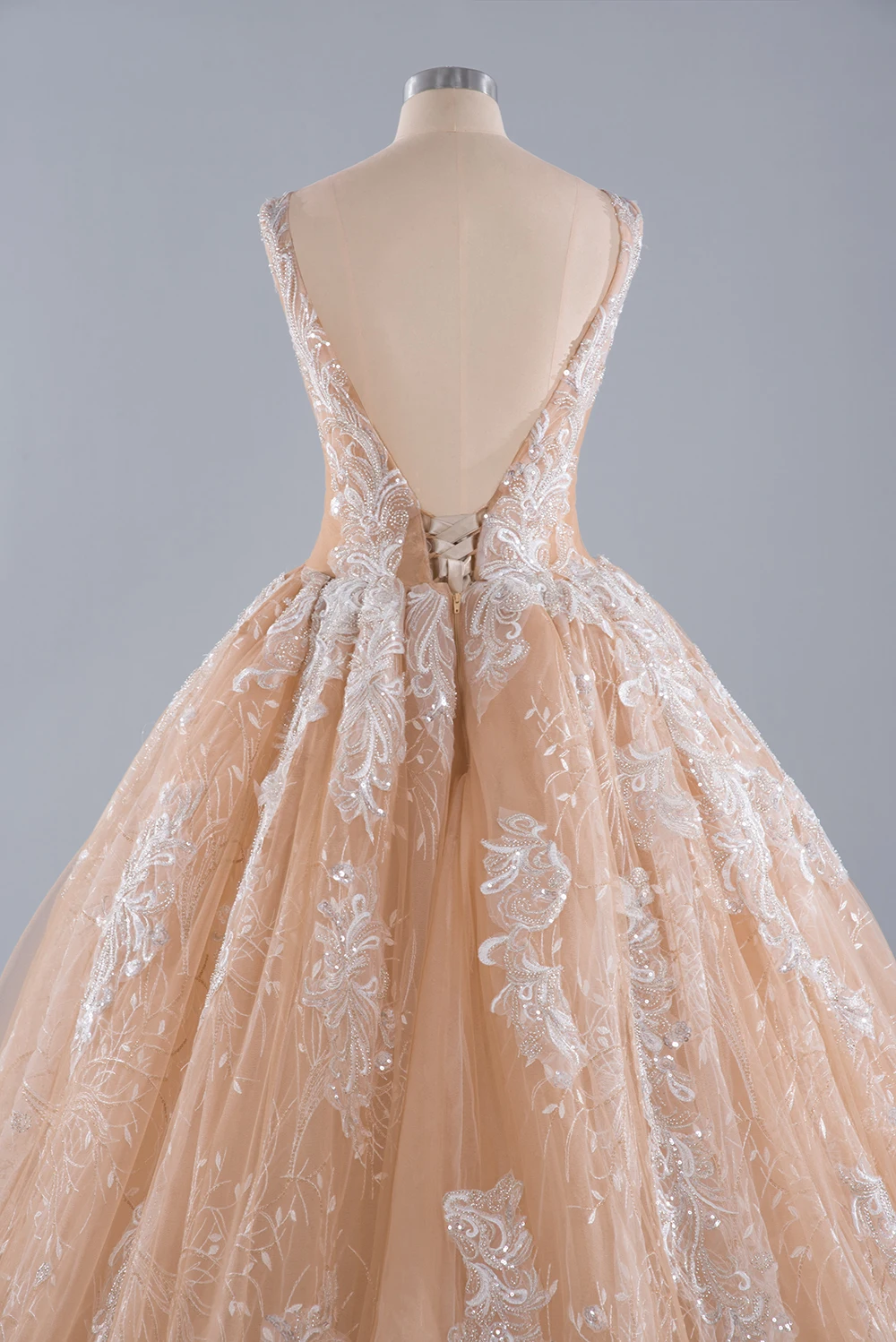 2019 sparkling shinny bridal dress ball gown wedding dress Royal Train Bridal Gown Wedding Gowns white vestido de noiva