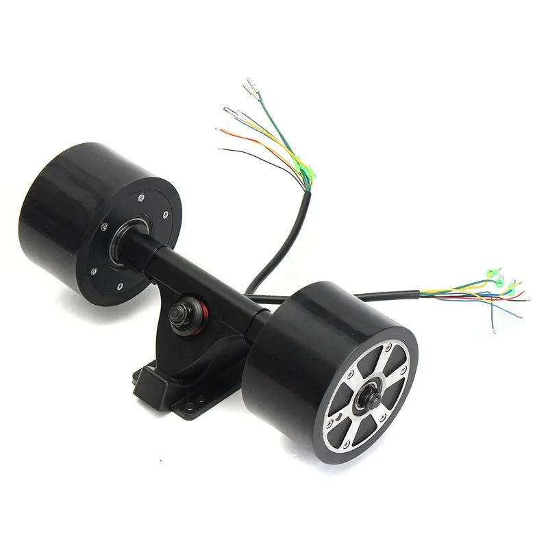 24 В-42 В 550 Вт 70kv Электрический longboard скейтборд бесщеточный 90 мм двойной 6364 хаб