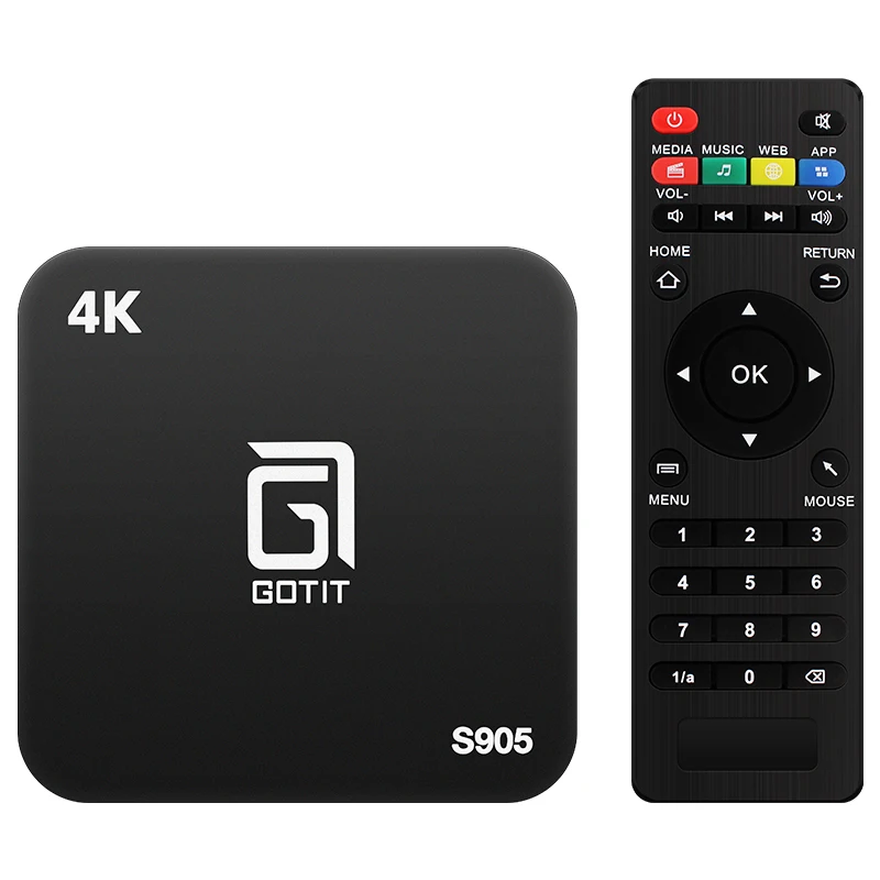 Лучший Gotit S905 Android ТВ коробка арабский Европейский Скандинавия скандинавский