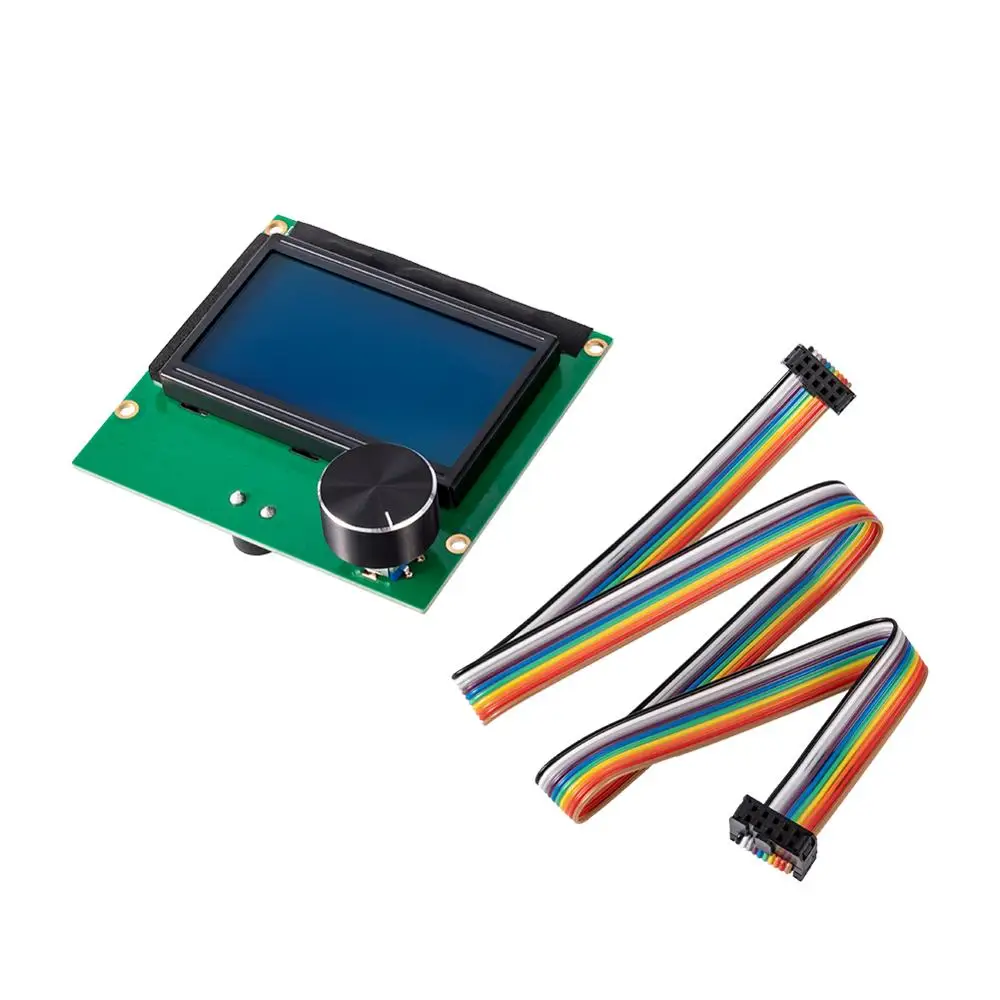 Дисплей LCD 3D принтер контроллер + адаптер RAMPS 1 4 Reprap Mendel для Ender 3 принтер|Детали и