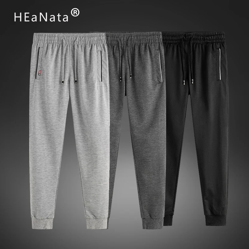 Летняя спортивная одежда брюки для мужчин Повседневные Дышащие Спортивные штаны