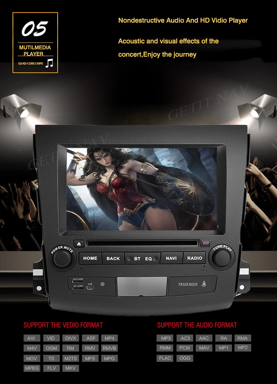 DSP чип ips Android 10 в тире автомобильный стерео dvd-плеер gps для Mitsubishi Outlander 2007-2012 peugeot 4007/Citroen C-Cross радио