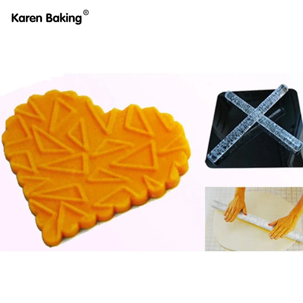 Различные размеры Тиснение rolling Шпильки Сахар ремесло Инструменты Помады