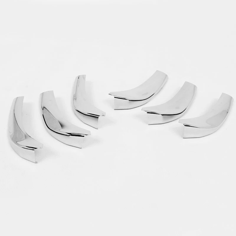 For toyota land cruiser Prado 150 2010 2011 2012 2013 ABS Chrome grille cover decorative parts car styling Accessories 6pcs | Автомобили и
