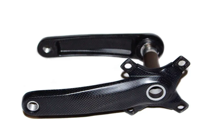

BALUGOE New Brand 1PCS Ultra Light Carbon Crank For mtb Bike Crank Length 170/172.5/175mm