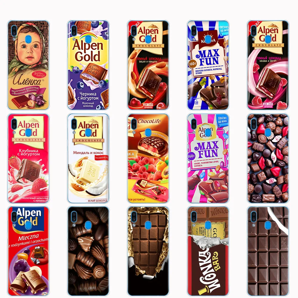 Case For Samsung A50 Case For Samsung Galaxy A51 A01 A71 A10 A30 A40 A70 A9 A7 2018 a30s a20s a50s a40s alenka bar chocolate