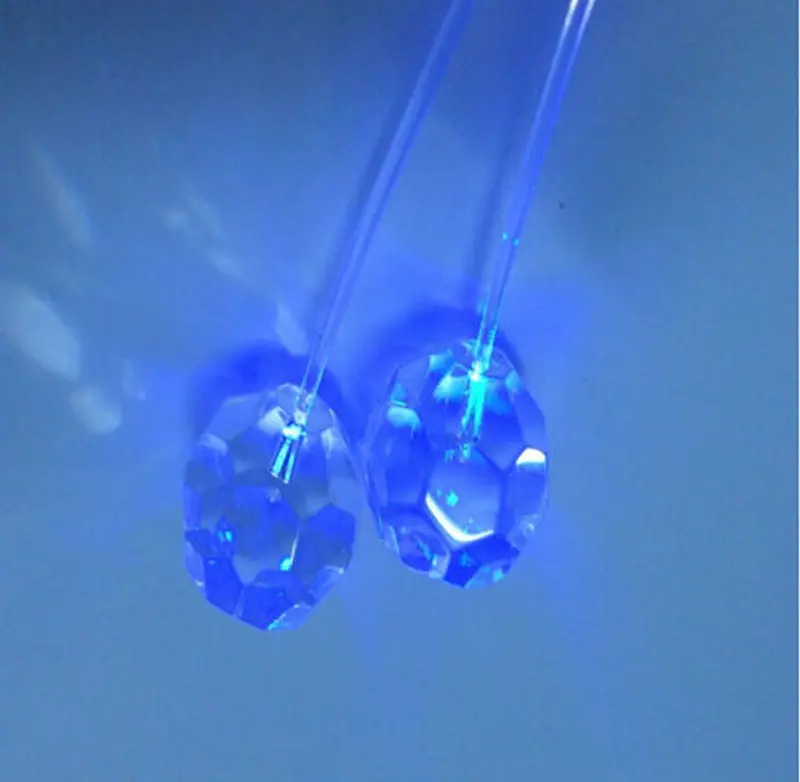 Glitter Plastic Pmma Ends Decoration