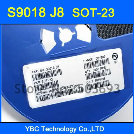 Бесплатная доставка 200 шт./лот SMD S9018 J8 S9018J8 триодный транзистор SOT 23|transistor d965|transistor