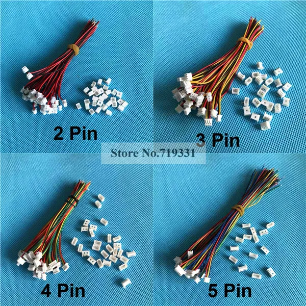 Micro JST 1 25 ММ 2P 3P 4P 5P 6P 3-контактный прямоугольный гнездовой разъем + штекер с