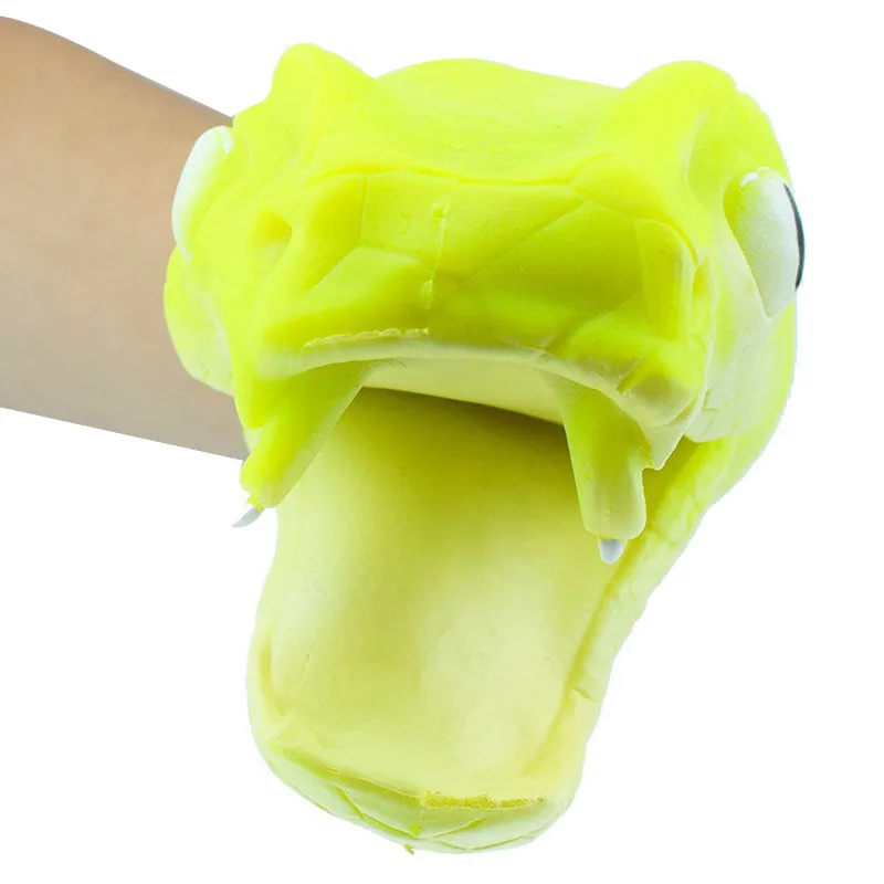

Green Snake Hand Puppet for Story TPR Animal Head Gloves Kids Toys Gift YH-17
