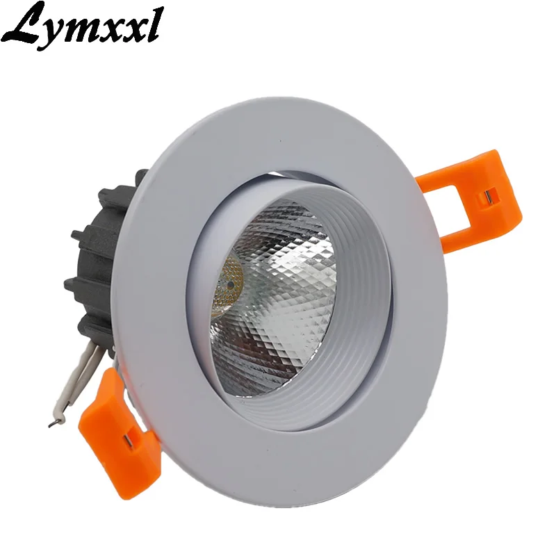 Встраиваемый светодиодный точечный светильник с регулируемой яркостью AC90V 260V CRI