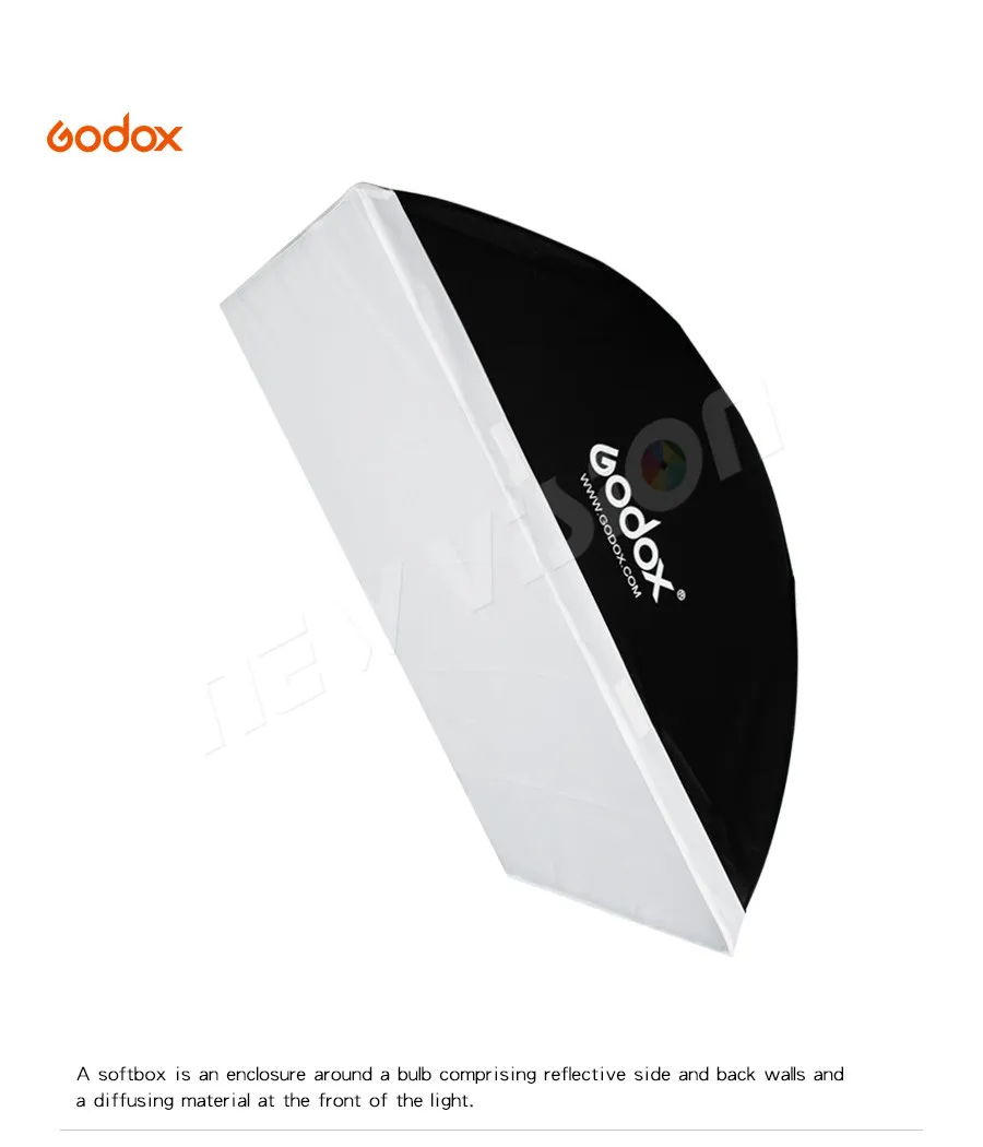 Godox 2" x 35" 60 см* 90 см Speedlite Studio Strobe Flash фото отражательный Софтбокс диффузор для крепления Bowens DE300 DE400 SK300