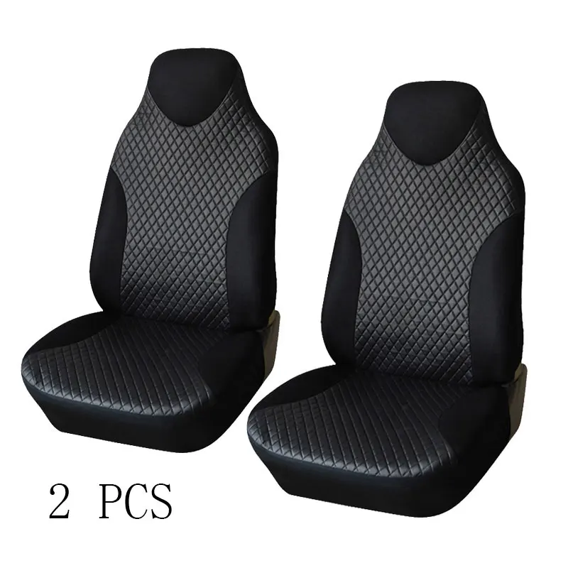 2 pcs Автомобильные чехлы для сидений протектор 2 шт аксессуары для Seat Altea XL Arona Ateca cordoba exeo Ibiza 6j 6l Leon SC fr - Название цвета: 2 pcs