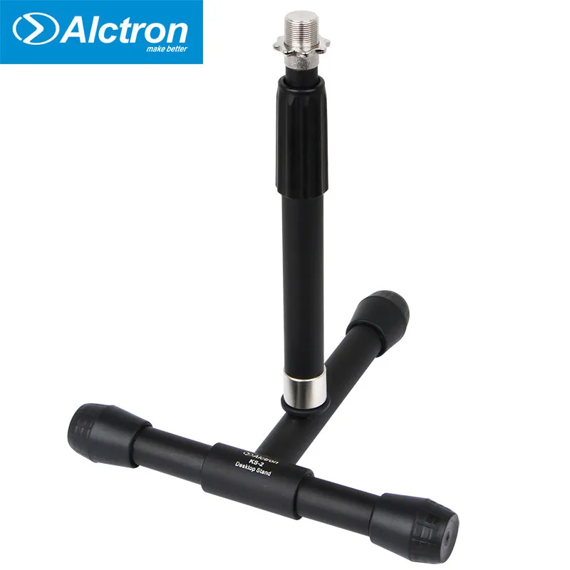 Alctron KS-2 настольная подставка небольшой микрофон легкий вес регулируемые общие