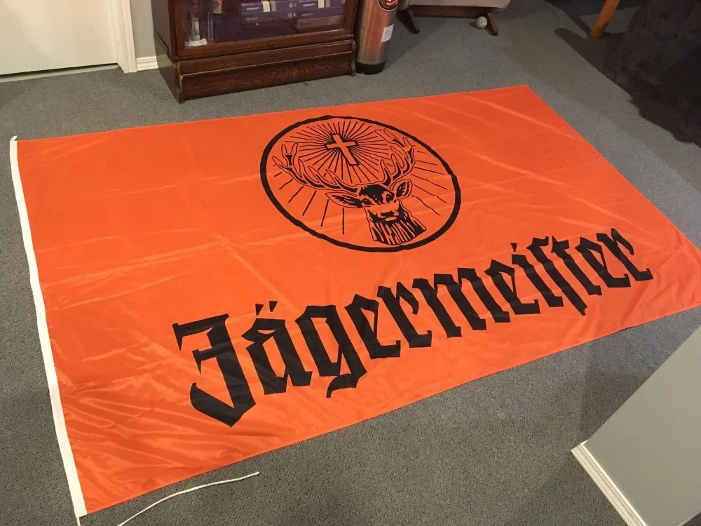 Jagermeister Гигантский Большой Крытый Открытый колледж флаг баннер металлические