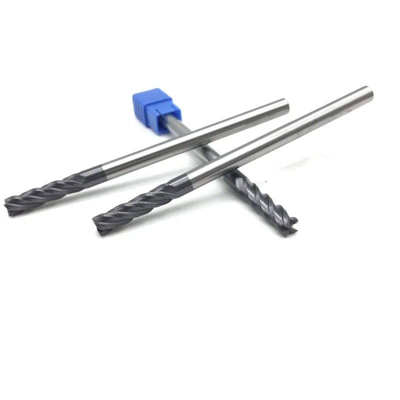 5 шт. 4F-D6 * 100л HRC50 карбидный токарный станок Режущий инструмент cnc Плоская Концевая